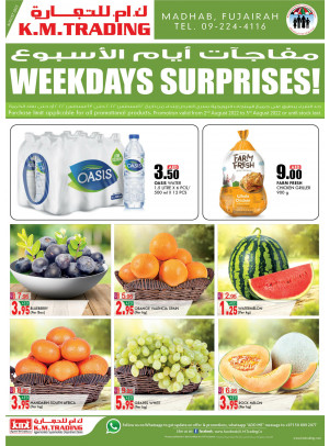 Weekdays Surprises - Fujairah