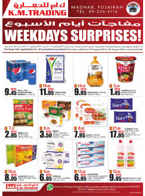 Weekdays Surprises - Fujairah