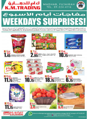 Weekdays Surprises - Fujairah