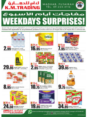 Weekdays Surprises - Fujairah