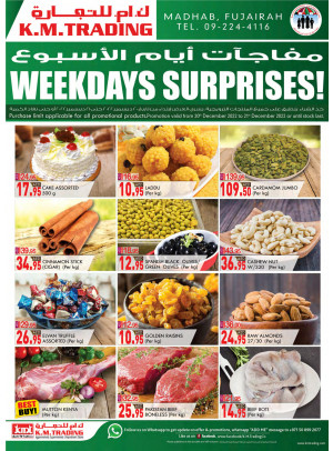 Weekdays Surprises - Fujairah