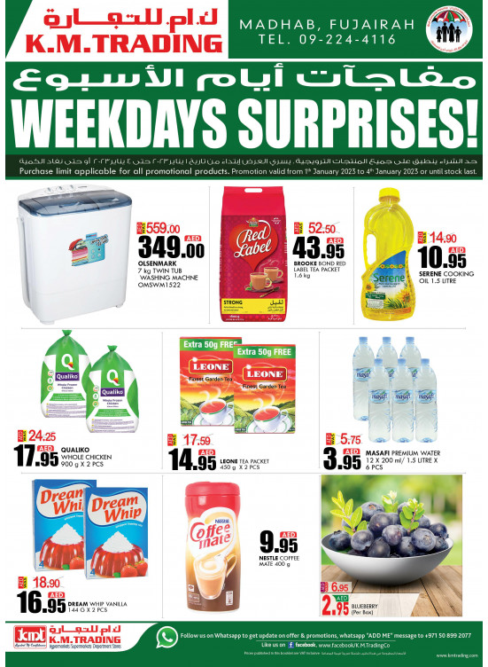 Weekdays Surprises - Fujairah