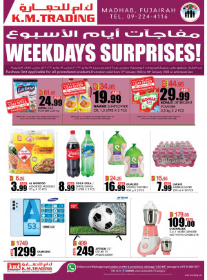 Weekdays Surprises - Fujairah