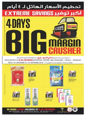 4 Days Big Margin Crusher - Abu Shagara & Rolla