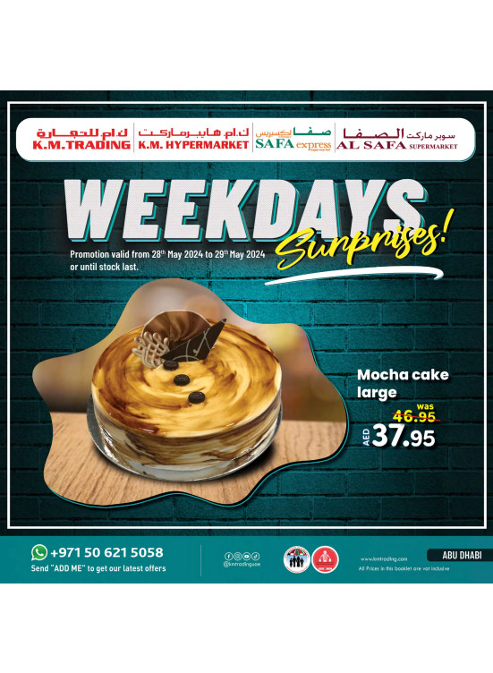 Weekdays Surprises - Abu Dhabi