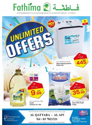 Unlimited Offers - Al Ain- Al Qattara Branch