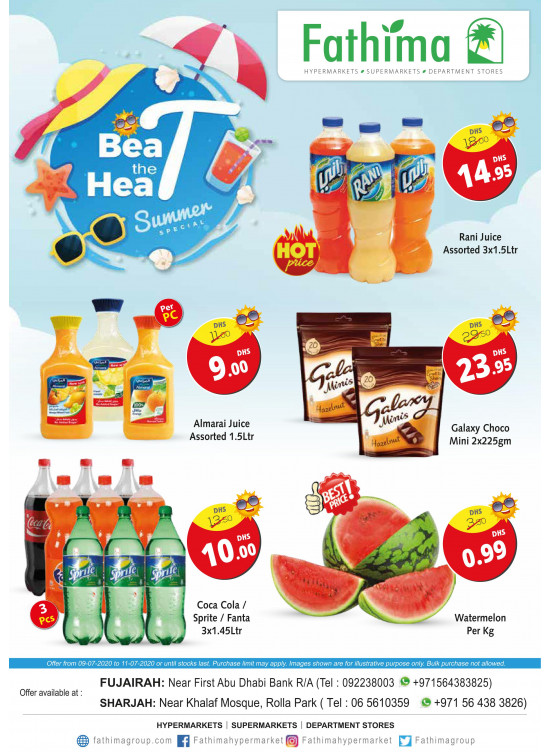 Beat The Heat - Sharjah & Fujairah