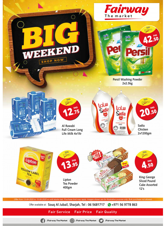 Big Weekend Offers - Souq Al Jubail, Sharjah