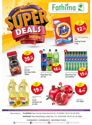 Super Deals - Sharjah & Fujairah
