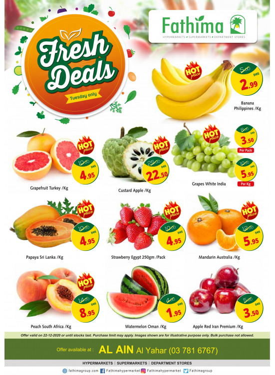 Fresh Deals - Al Yahar, Al Ain