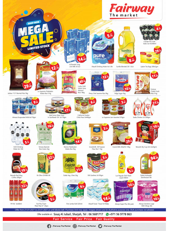 Mega Sale - Fairway The Market, Souq Al Jubail