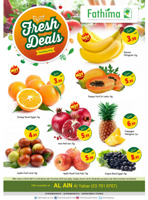 Fresh Deals - Al Yahar, Al Ain