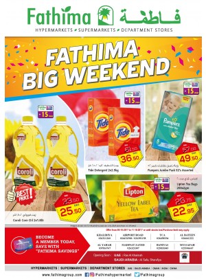 Big Weekend Deals - Abu Dhabi and Al Ain- Al Yahar Branches