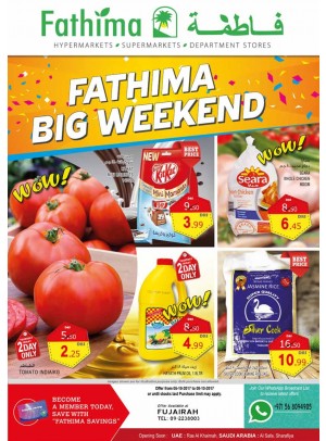 Big Weekend Deals - Fujairah Branch