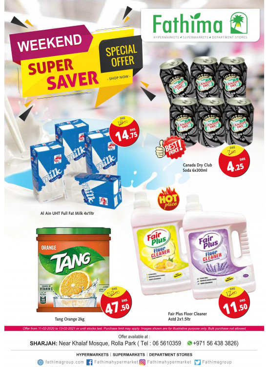 Weekend Super Saver - Sharjah