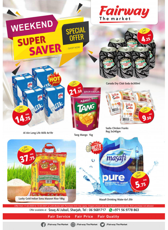 Weekend Super Saver - Fairway The Market, Souq Al Jubail