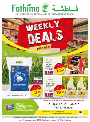 Weekly Deals - Al Ain- Al Qattara Branch