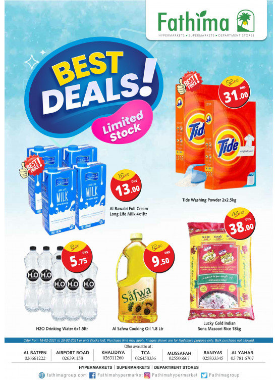 Best Deals - Abu Dhabi