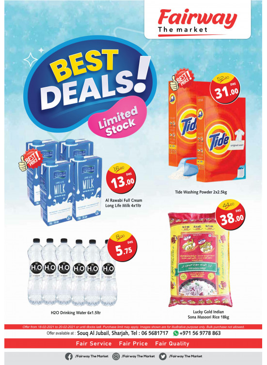 Best Deals - Fairway The Market, Souq Al Jubail