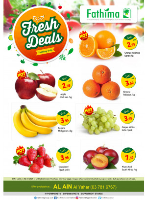 Fresh Deals - Al Yahar, Al Ain