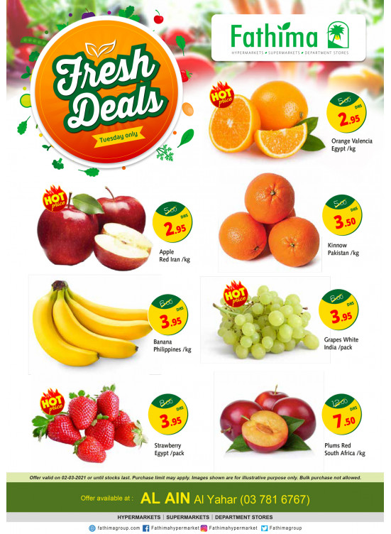 Fresh Deals - Al Yahar, Al Ain
