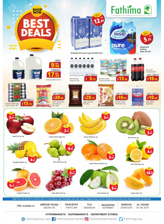 Best Deals - Abu Dhabi