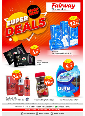 Super Deals - Fairway The Market, Souq Al Jubail