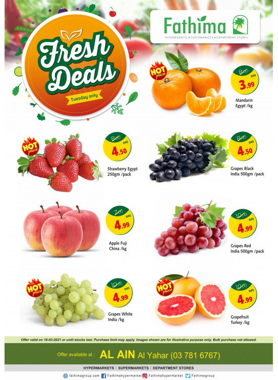 Fresh Deals - Al Yahar, Al Ain