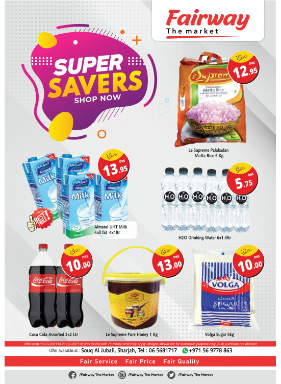 Super Savers - Fairway The Market, Souq Al Jubail
