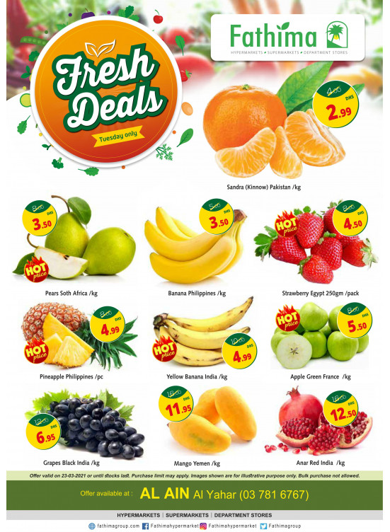 Fresh Deals - Al Yahar, Al Ain