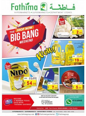 Big Bang Weekend Offers - Fujairah Branch