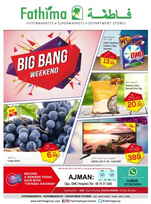 Big Bang Weekend Offers - Ajman Branch