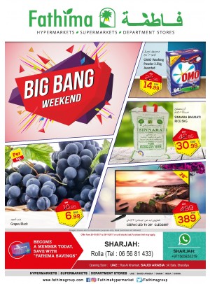 Big Bang Weekend Offers - Sharjah Branch