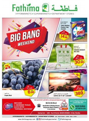 Big Bang Weekend Offers - Bur Dubai Branch