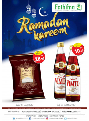 Special Ramadan Offers - Abu Dhabi