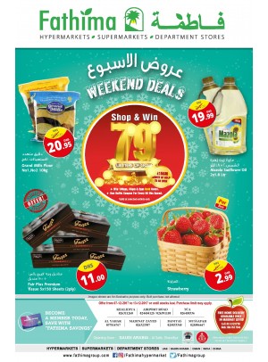 Weekend Deals - Abu Dhabi and Al Ain- Al Yahar Branches