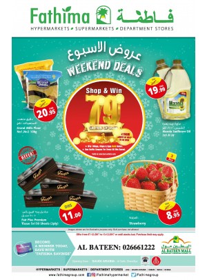 Weekend Deals - Al Bateen Branch