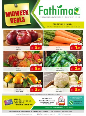 Amazing Midweek Deals - Bur Dubai Branch