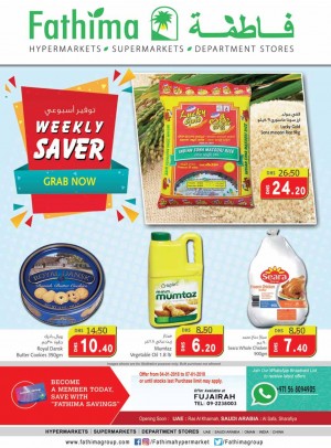 Weekly Savers - Fujairah Branch