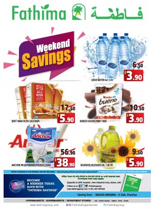 Weekend Savings - Ajman Branch
