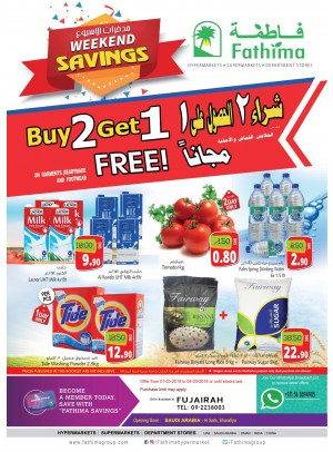 Weekend Savings - Fujairah Branch