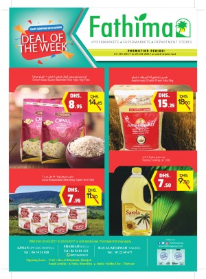 Deal of the week - Ajman, Sharjah and Ras Al Khaimah