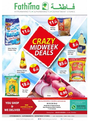 Crazy Midweek Deals - Bur Dubai Branch