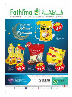 Ahlan Ramadan Offers - Fujairah Branch