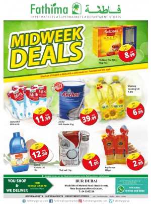 Amazing Midweek Deals - Bur Dubai Branch