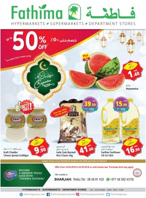Special Ramadan Sale Up to 50% - Sharjah Branch