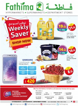 Weekly Saver - Abu Dhabi and Al Yahar Branches