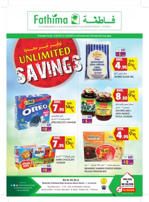 Unlimited Savings - Bur Dubai