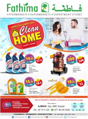 Clean Home Offers - Ajman Branch