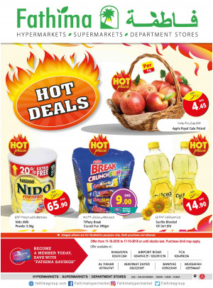 Hot Deals - Abu Dhabi and Al Yahar Branches